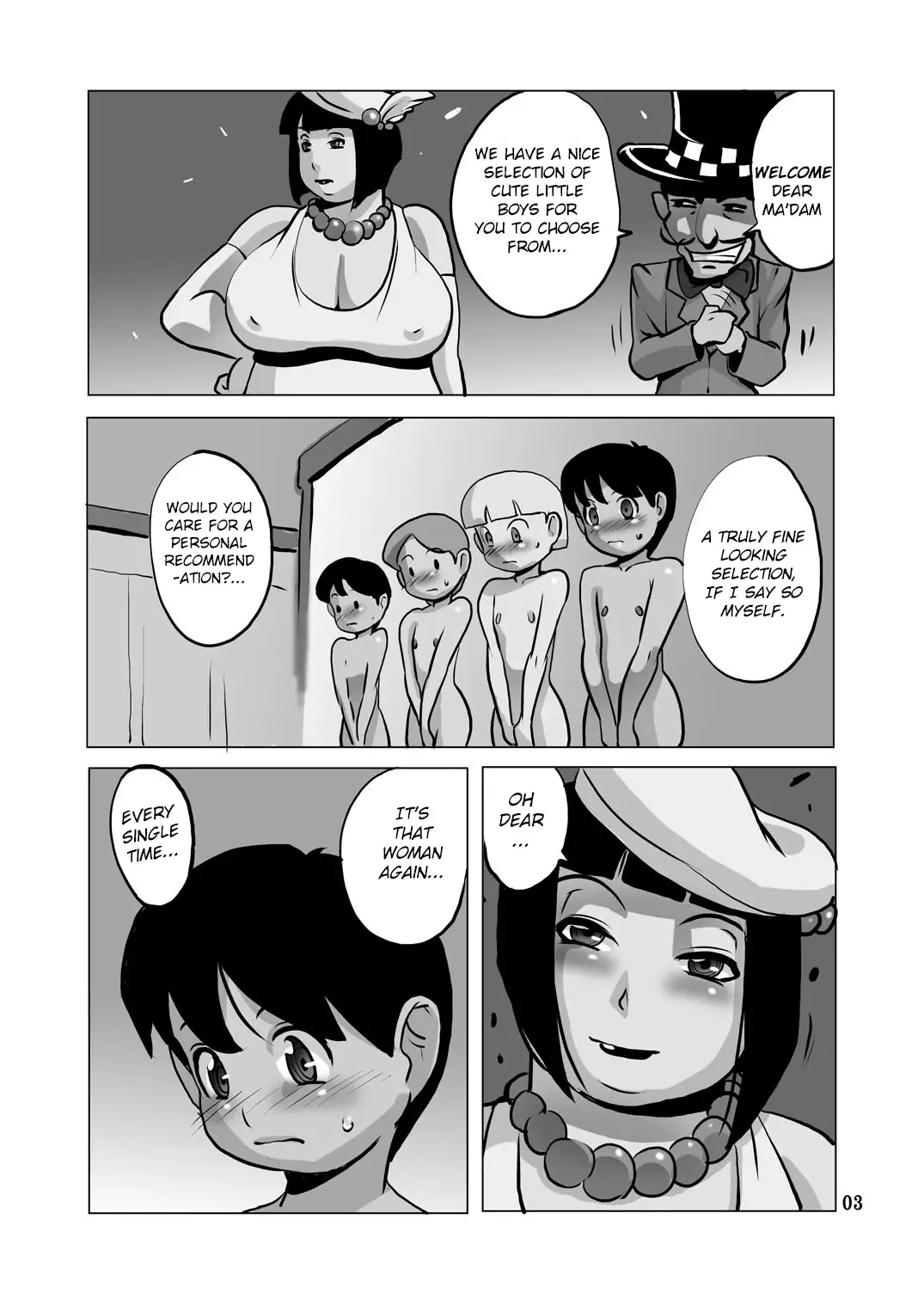 [Penguindou] Houman Kyonyuu Oku-sama to Shounen Fhentai - Page 2