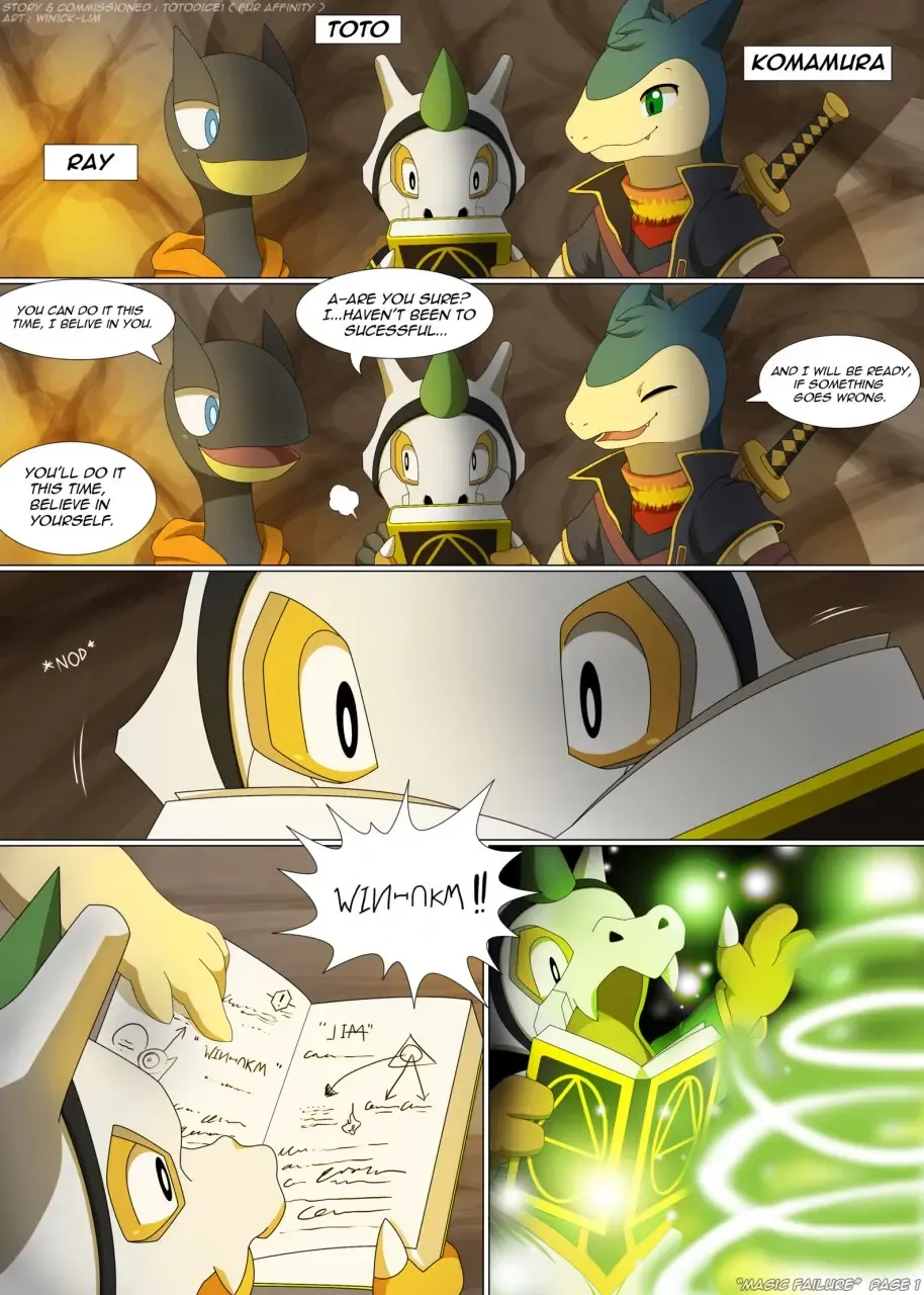 [Winick Lim] Magic Failure Fhentai - Page 1
