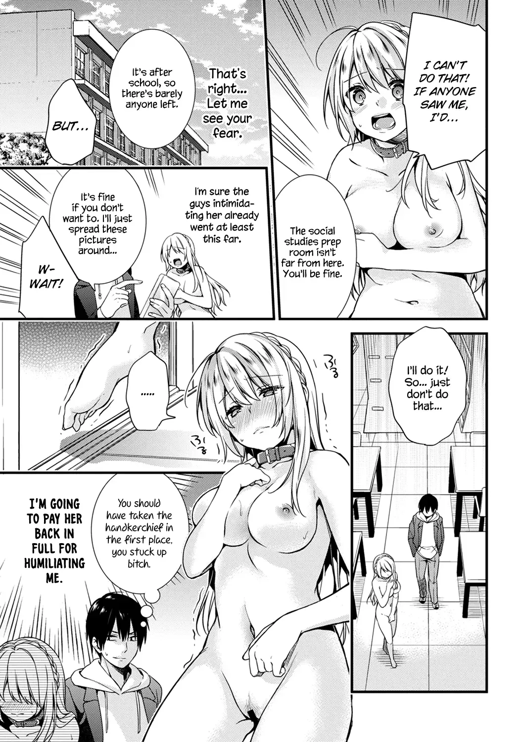 [Sorani] Gakuen no Ojou-sama ga Roshutsukyou no Dohentai datta Hanashi | The Academy Princess is Actually a Perverted Exhibitionist Ch. 1 Fhentai - Page 10