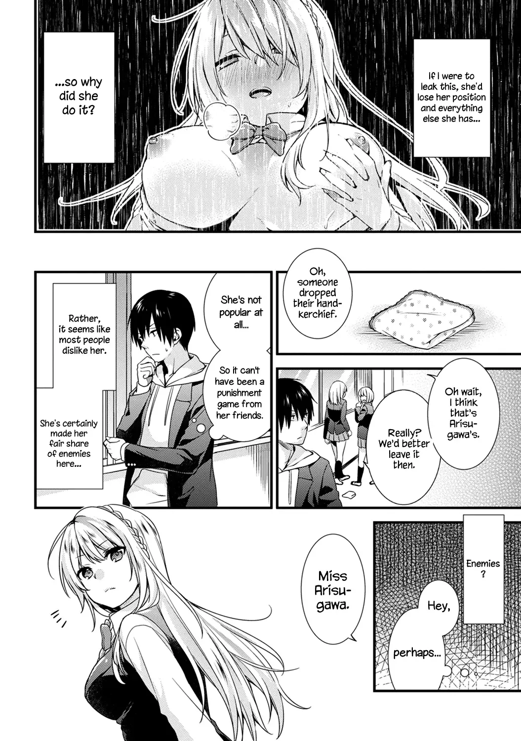 [Sorani] Gakuen no Ojou-sama ga Roshutsukyou no Dohentai datta Hanashi | The Academy Princess is Actually a Perverted Exhibitionist Ch. 1 Fhentai - Page 5