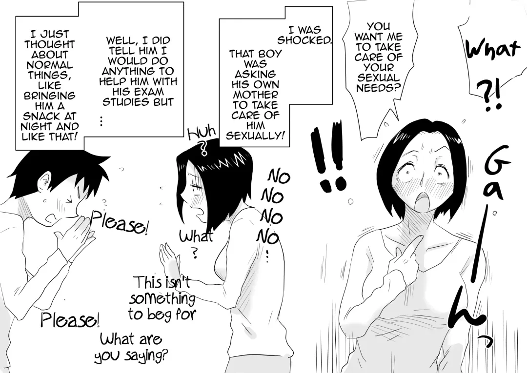 [Haitoku Sensei] Ano! Okaa-san no Shousai! Koto no Hajimari Hen + Omake | Oh! Mother's Particulars! The Beginning Fhentai - Page 4