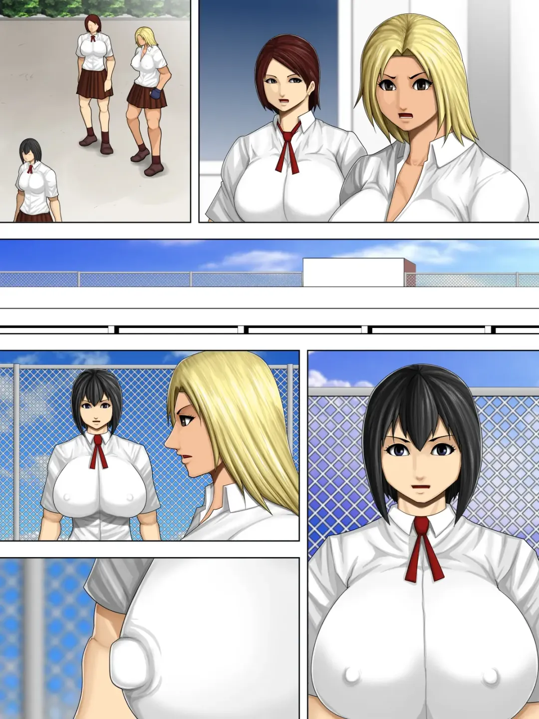 [Takasaki Jiro] Furyou Musume vs Aiki Jujitsu -Furyou Musume ga Juurin Sareru Kakutou Eroryona Manga- Fhentai - Page 33