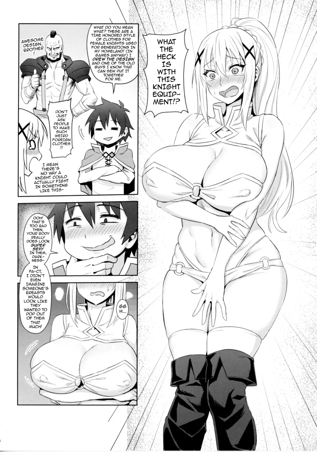 [Zhen Lu] Kono Daraku Shita Onna Kishi ni Syukufuku o! | God's Blessings on This Corrupted Female Knight! Fhentai - Page 7