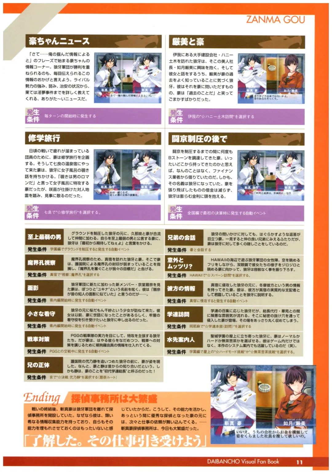 大番長 visual fan book Fhentai - Page 13