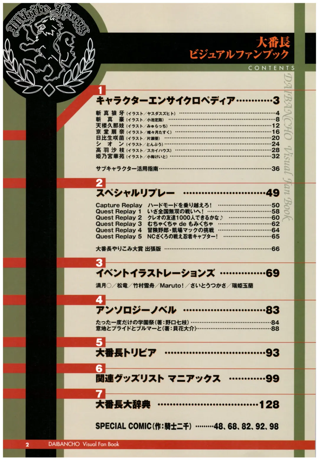 大番長 visual fan book Fhentai - Page 4