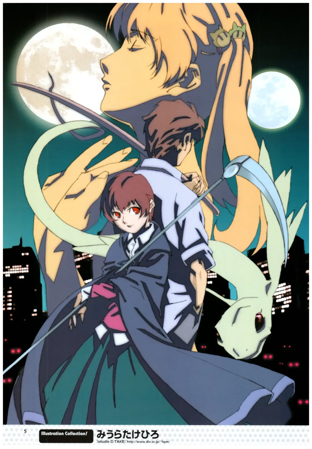 Yoru Ga Kuru! Square Of The Moon Visual Fan Book Fhentai - Page 138