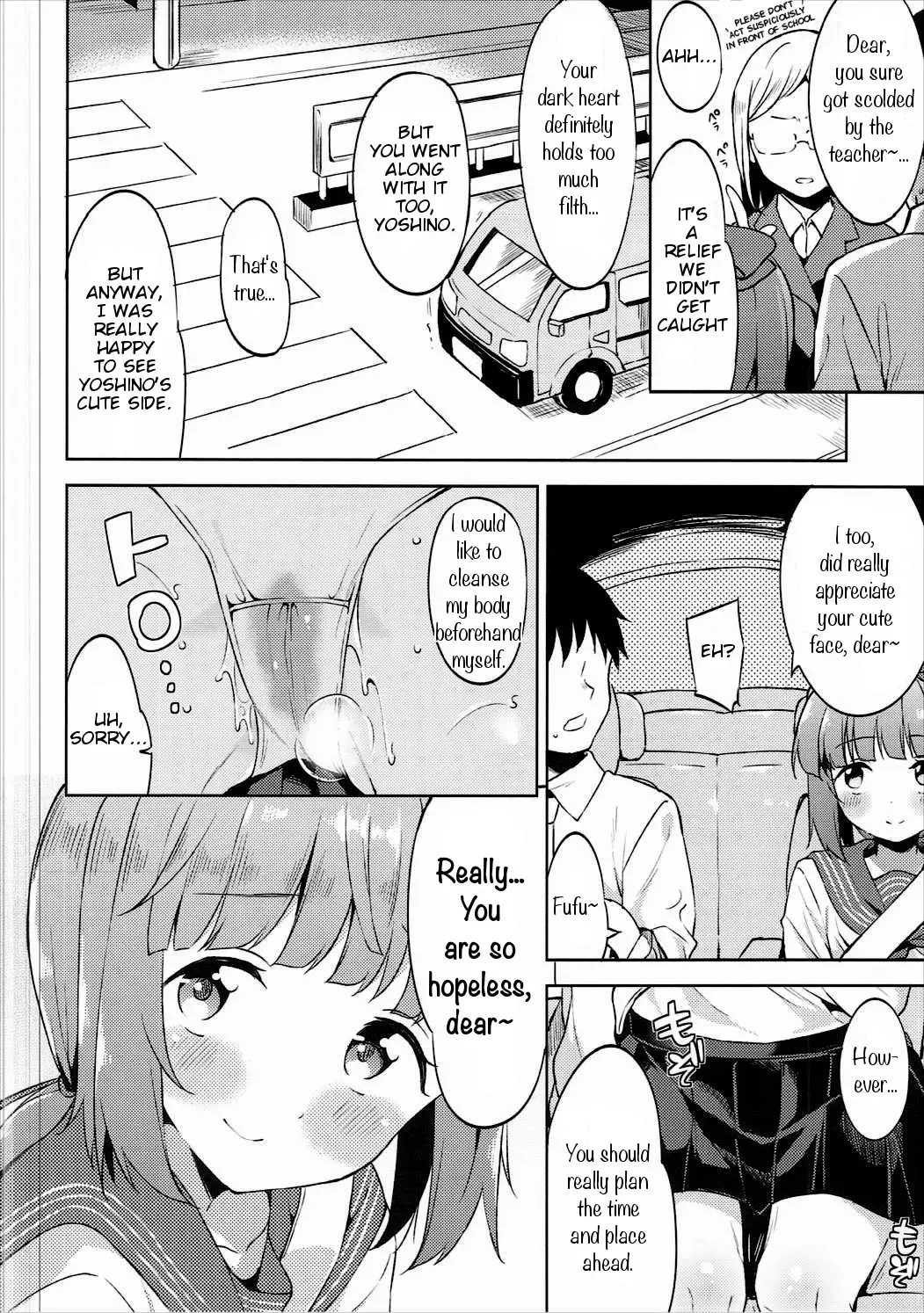 [Mame Denkyuu] Yorita Yoshino to Shachuu de Ichaicha Suru Hon | Making Out and Fucking Yorita Yoshino in a car Fhentai - Page 22