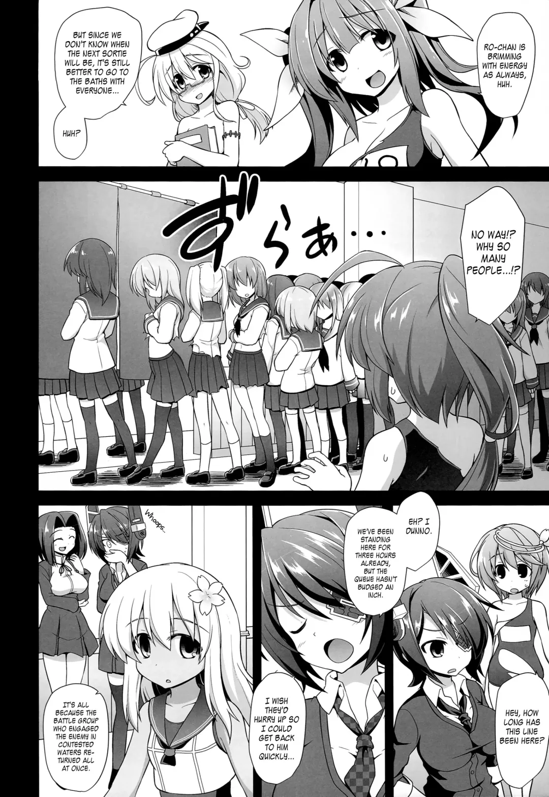 [Kokutou Nikke] Kanmusu Chakunin Zenya Ro-gou Yokujou Rinkan | Eve of Ship Girls Pregnancy - Ro-chan's Gangrape of Desires Fhentai - Page 4