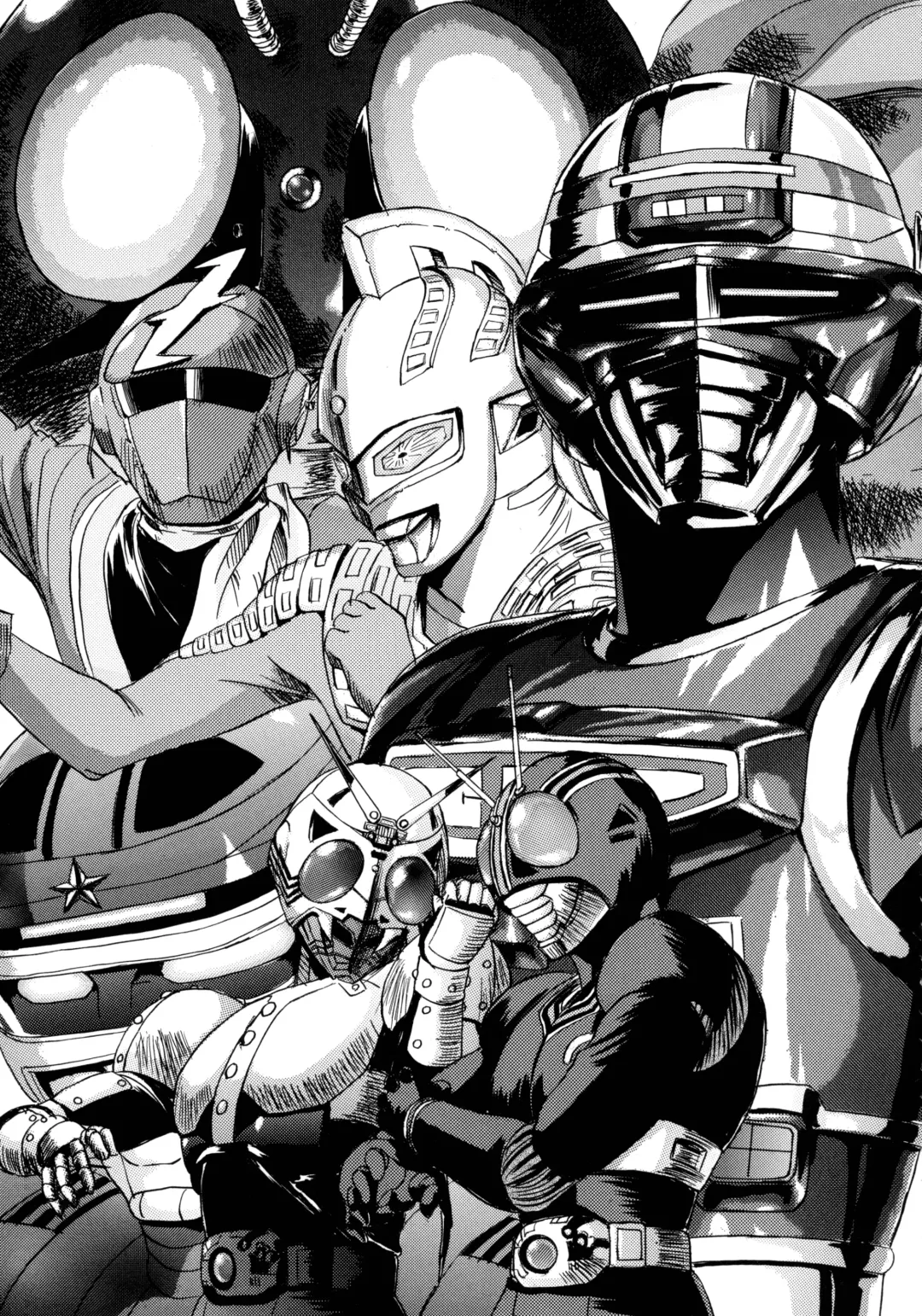 [C.r] Heroes Syndrome - Tokusatsu Hero Sakuhin-shuu - Fhentai - Page 69