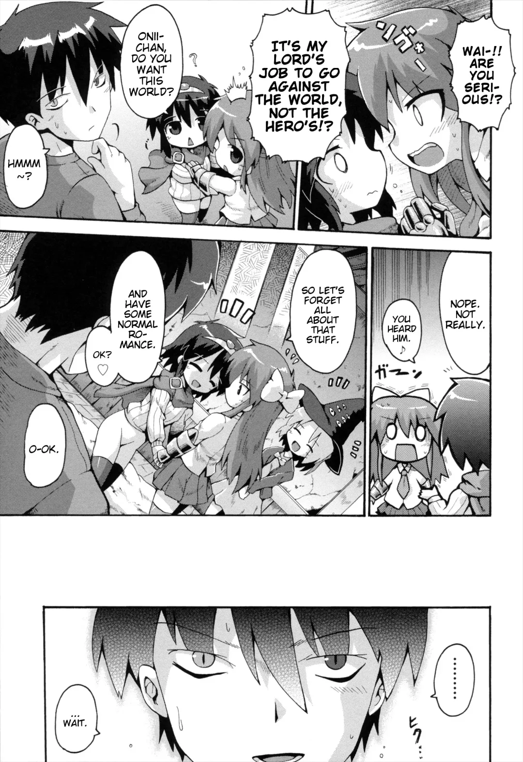 [Yaminabe] Uchi no Imouto ga Yuusha ni Mezameta Ken ni Tsuite ~Owarinaki Densetsu~ | The Case When My Little Sister Became the Hero ~the Endless Legend~ Fhentai - Page 17