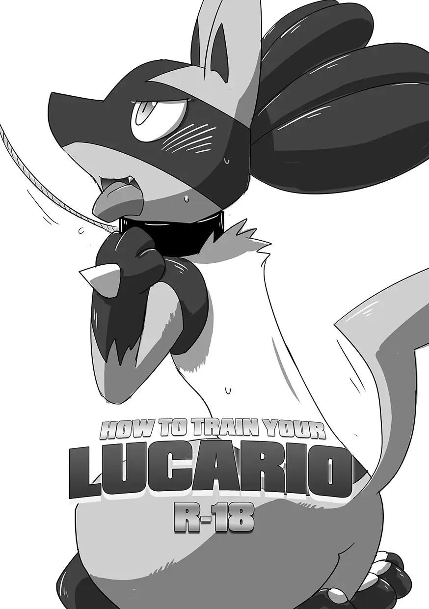 [Kurohane Karasu] Lucario Training Book「How to Train Your~」 Fhentai - Page 1