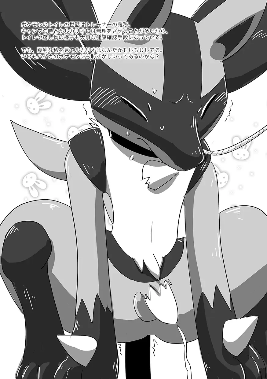 [Kurohane Karasu] Lucario Training Book「How to Train Your~」 Fhentai - Page 14