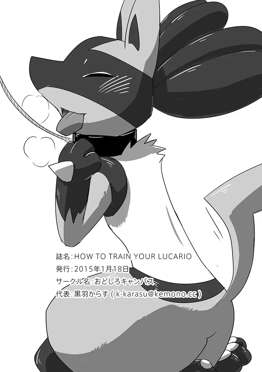 [Kurohane Karasu] Lucario Training Book「How to Train Your~」 Fhentai - Page 16