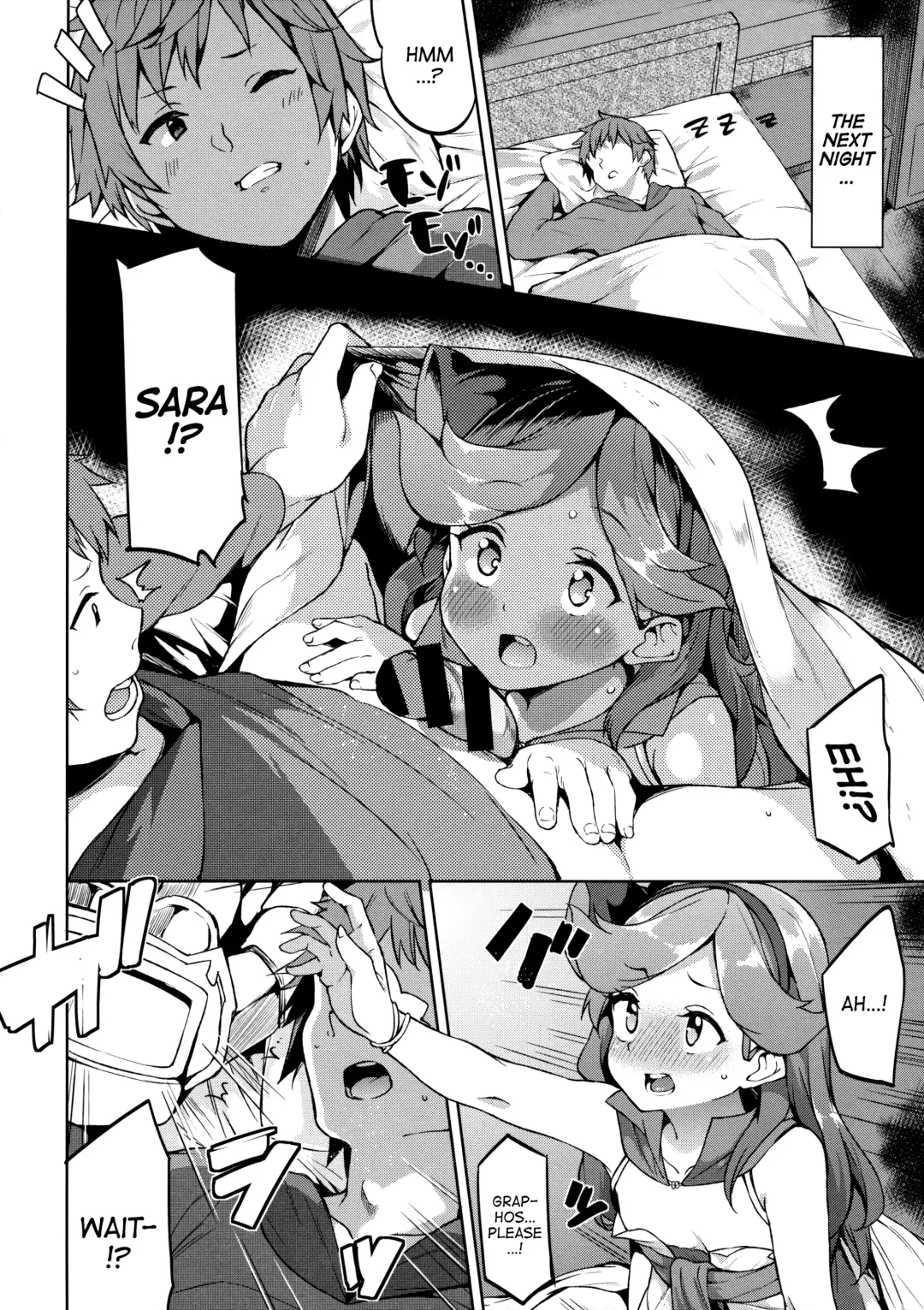 [Mame Denkyuu] Ikenai Sara-chan | Naughty Sara-chan Fhentai - Page 6