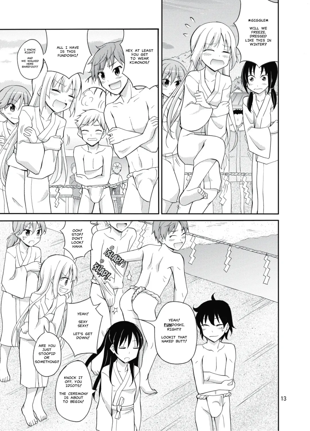 [Matsuno Susumu] Shima no Narawashi Zenra de Misogi Fhentai - Page 12
