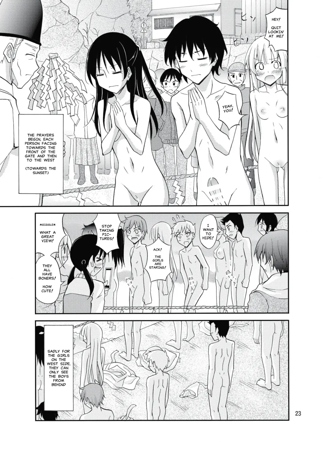 [Matsuno Susumu] Shima no Narawashi Zenra de Misogi Fhentai - Page 22
