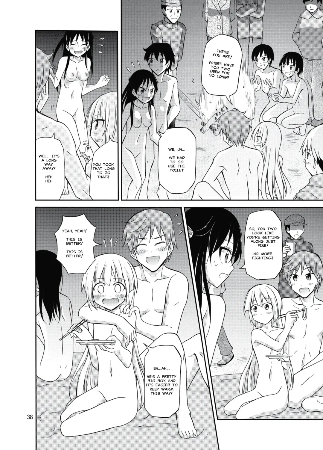 [Matsuno Susumu] Shima no Narawashi Zenra de Misogi Fhentai - Page 37