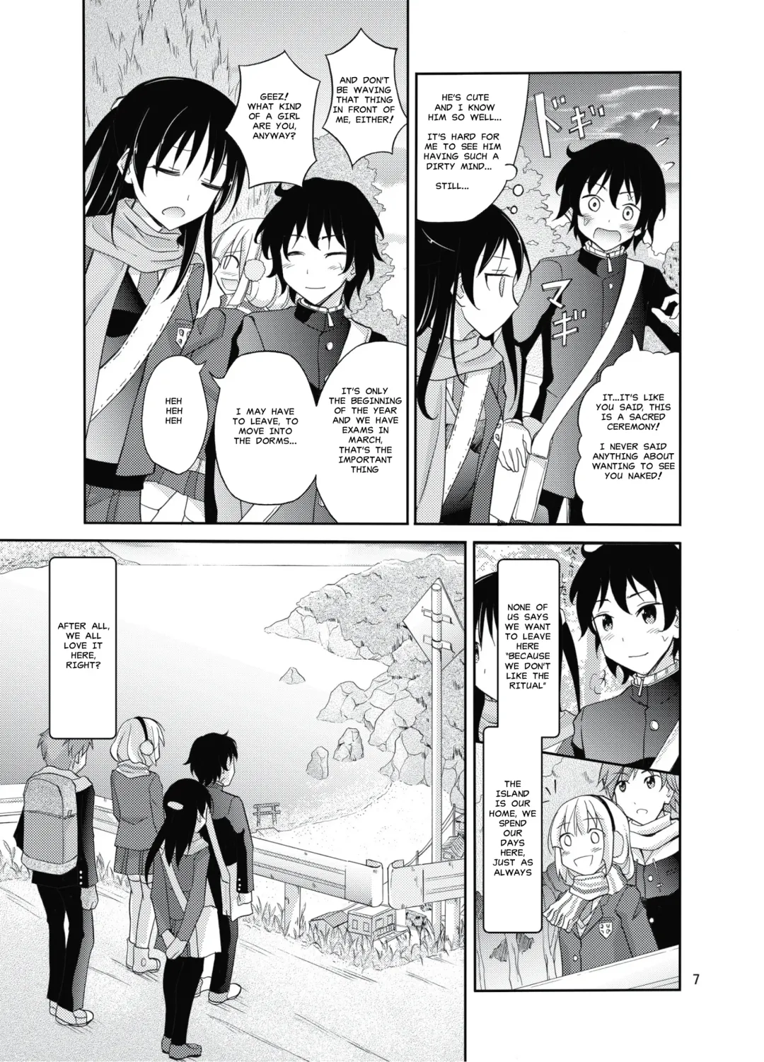 [Matsuno Susumu] Shima no Narawashi Zenra de Misogi Fhentai - Page 6