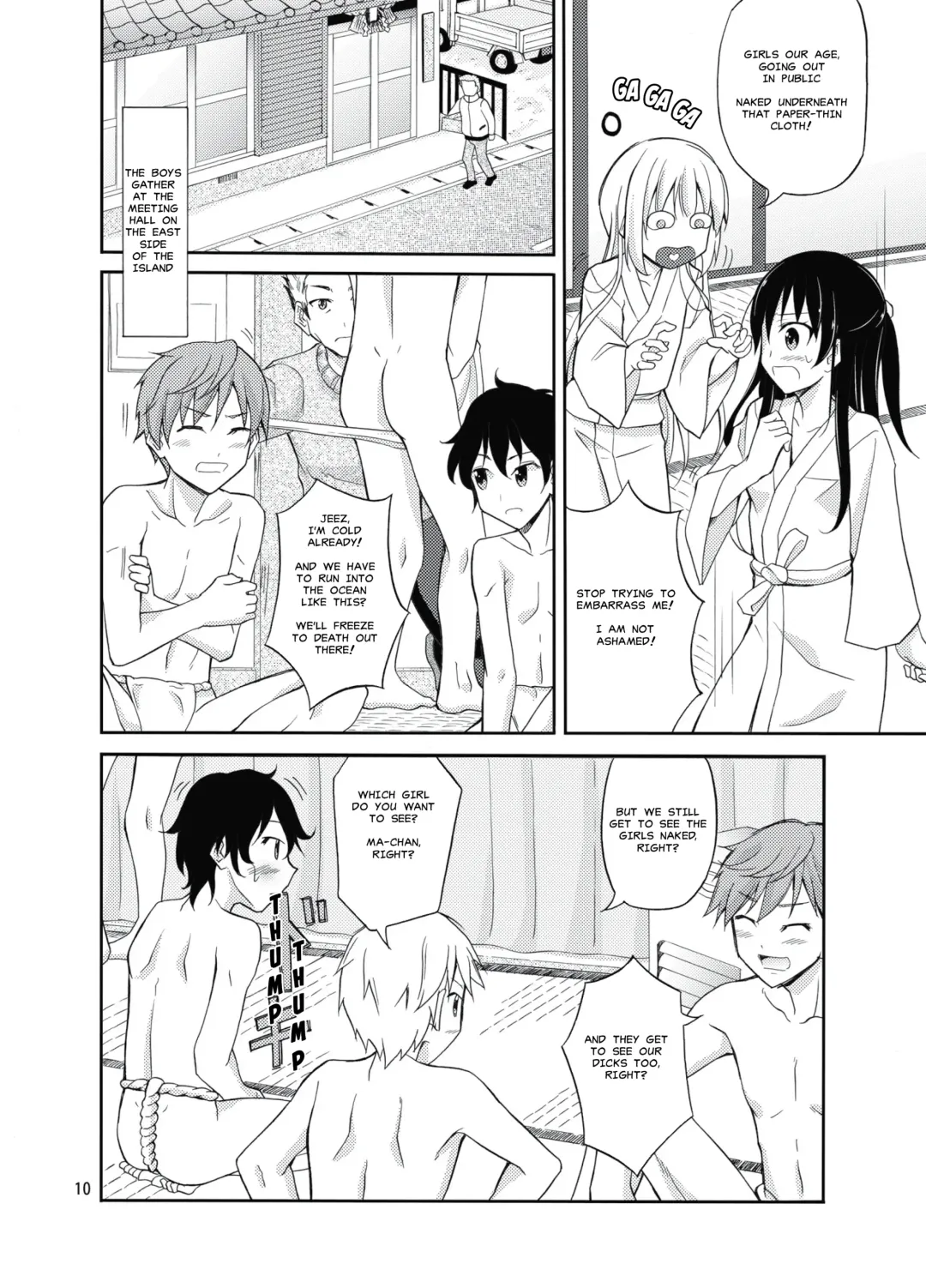 [Matsuno Susumu] Shima no Narawashi Zenra de Misogi Fhentai - Page 9