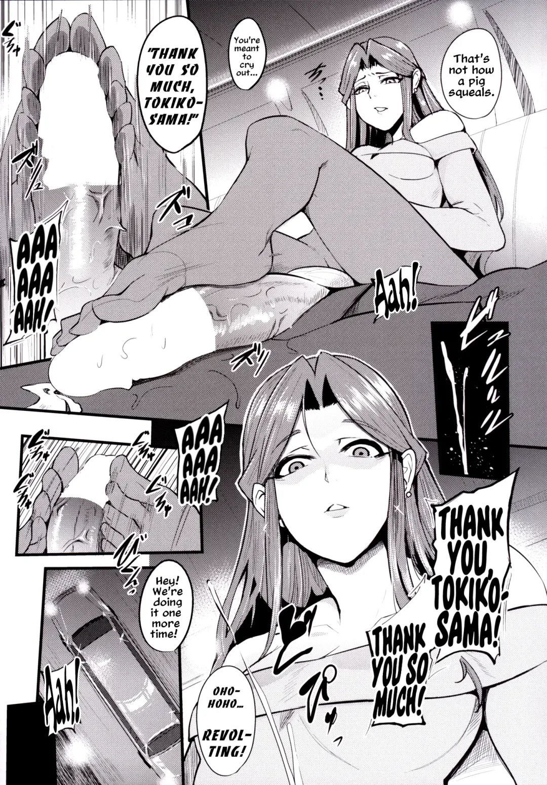 [Kakizaki Kousei - Otochichi] Tokiko-sama no Buta Ryouri Kyoushitsu | Tokiko-sama's Pig Cooking Class Fhentai - Page 6