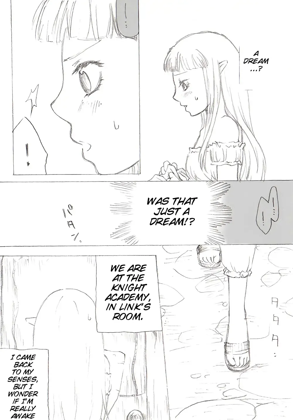 [Buthikireta] Link to Zelda no... | I promise, I will become a knight to protect you Fhentai - Page 4