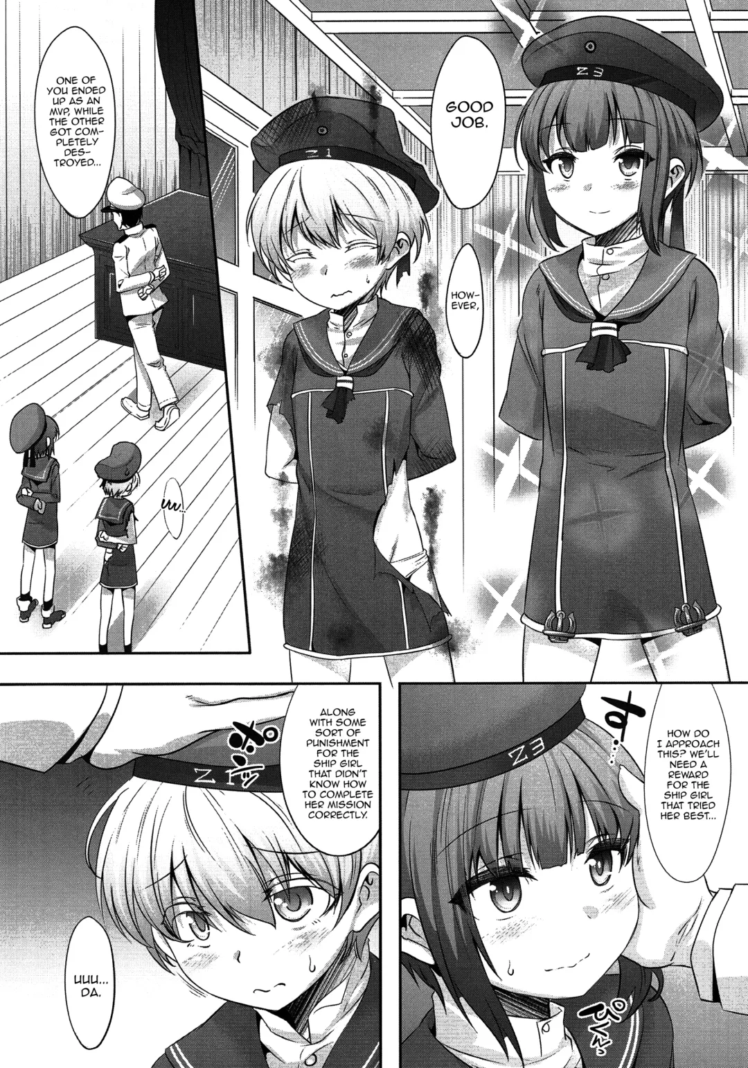 [Nanamatsu Kenji] Doitsu Umare no Otokonoko  Kanmusu Oshioki Gohoubi Hen Fhentai - Page 4