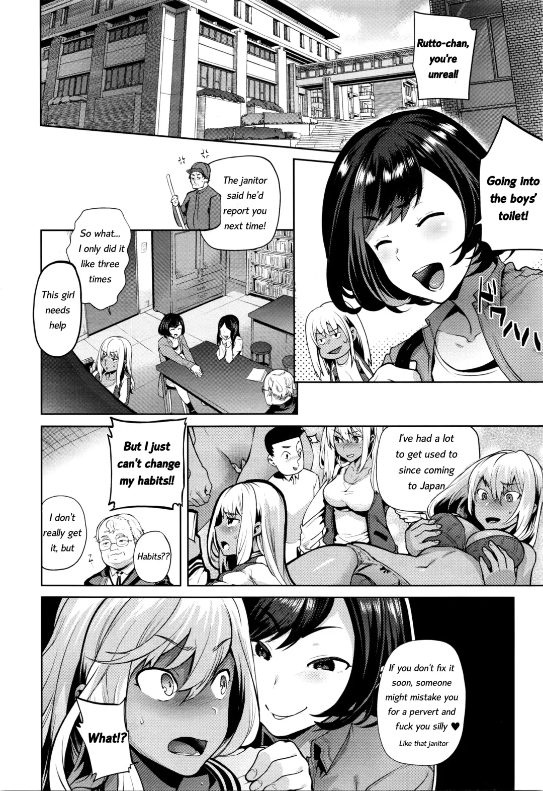 [Ohkami Ryosuke] TS Ryuugaku-ki Ch. 2 (decensored) Fhentai - Page 4
