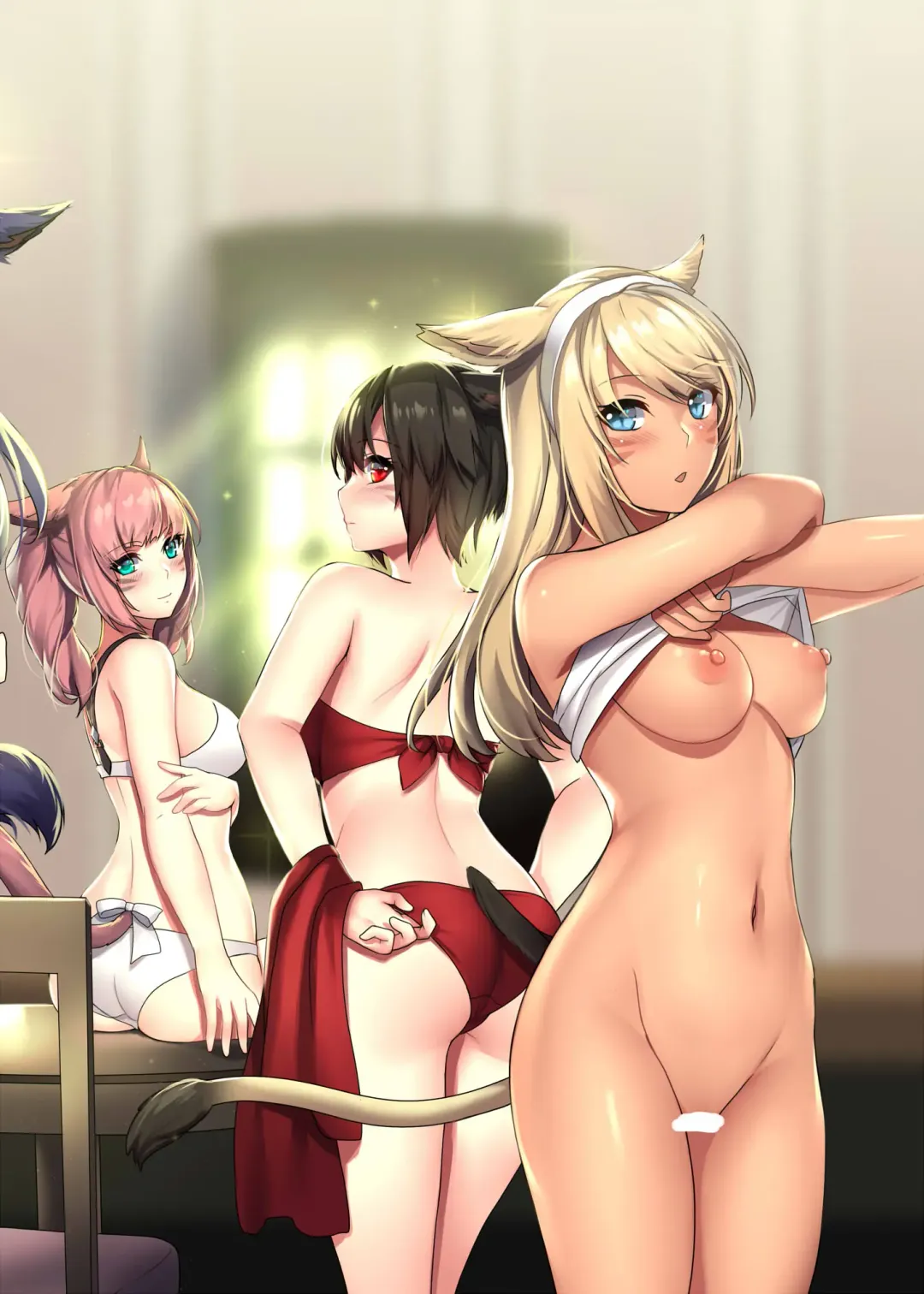 [Arumajiki] Miqo'te Mizugi Bon!! Fhentai - Page 3