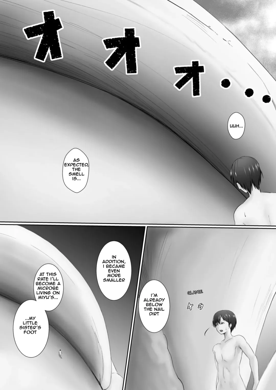 [Dre] Shukushou Masochism -Aru Kyoudai no Baai- | Shrinking Masochism - The Case of a Brother and Sister Fhentai - Page 23