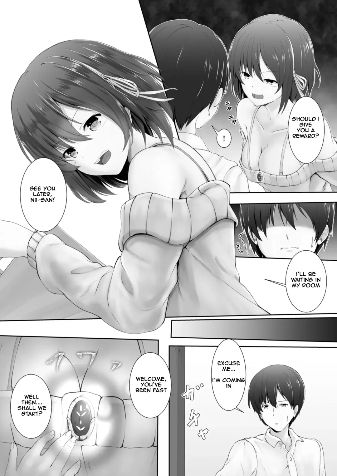 [Dre] Shukushou Masochism -Aru Kyoudai no Baai- | Shrinking Masochism - The Case of a Brother and Sister Fhentai - Page 3