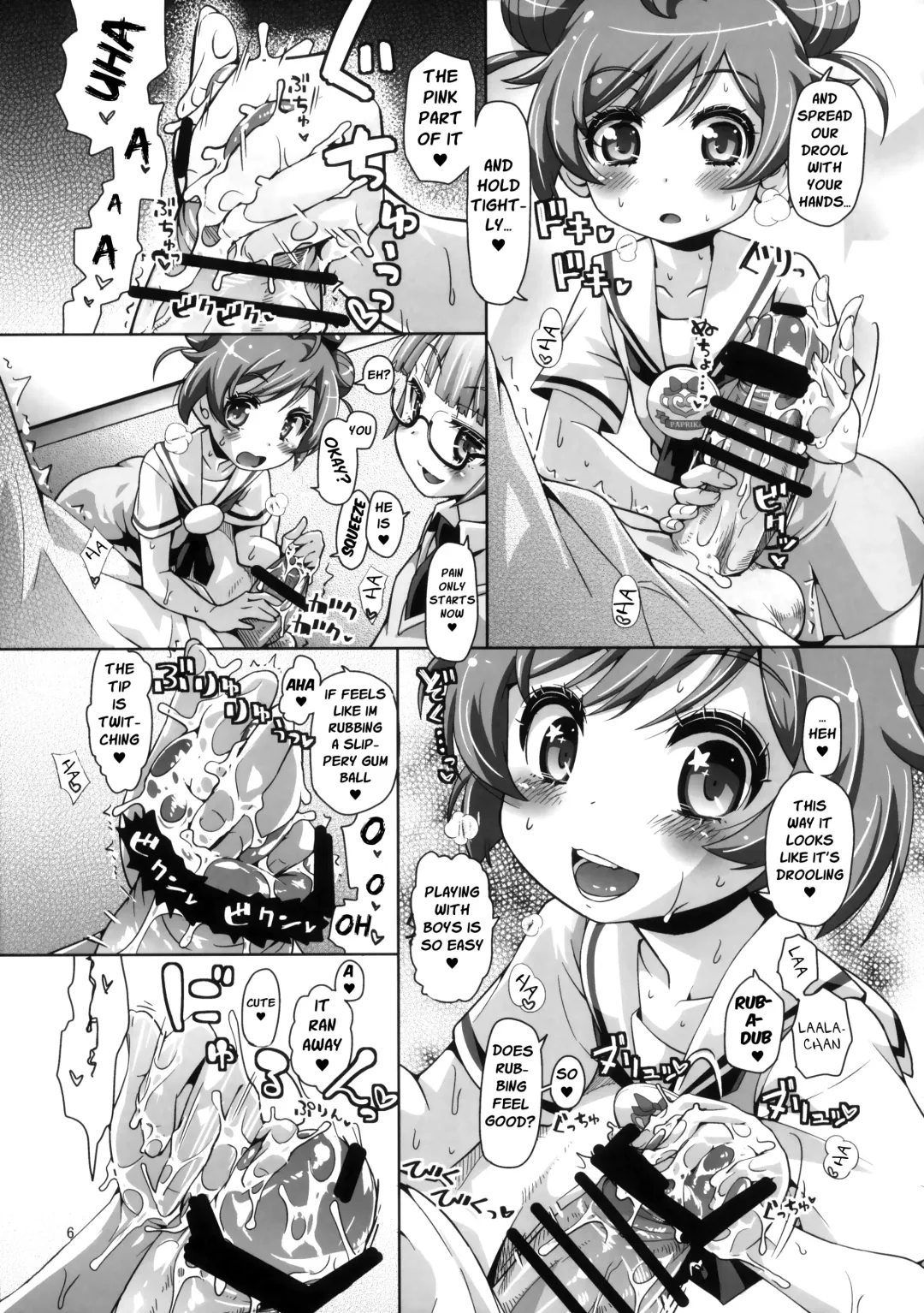[Kakkuu] Ama Seme Duo out of PuriParaTown | Sweet Seductive Duo Out of PuriPara Town Fhentai - Page 8