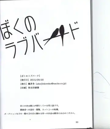 [Leko] Boku no Love Bird Fhentai - Page 29