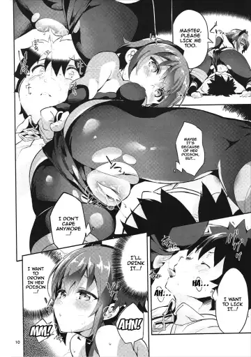 [Ekakibit] Doku no Amai Tsukaimichi Fhentai - Page 9