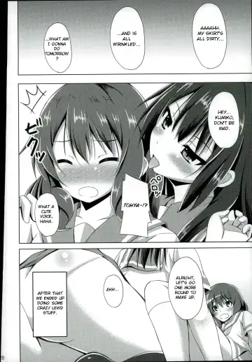 [Narumi Yuu] "Chotto Reinaa..." "Daijoubu Watashi ni Makasete" | "Wait, Reina..." "It's alright, leave it to me" Fhentai - Page 17
