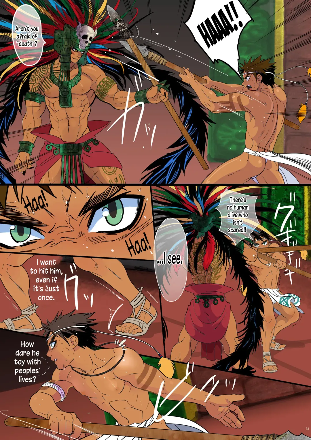 [Natsuo Monaka] Ikenie wa Ninpu | The Sacrifice is a Pregnant Man Fhentai - Page 30