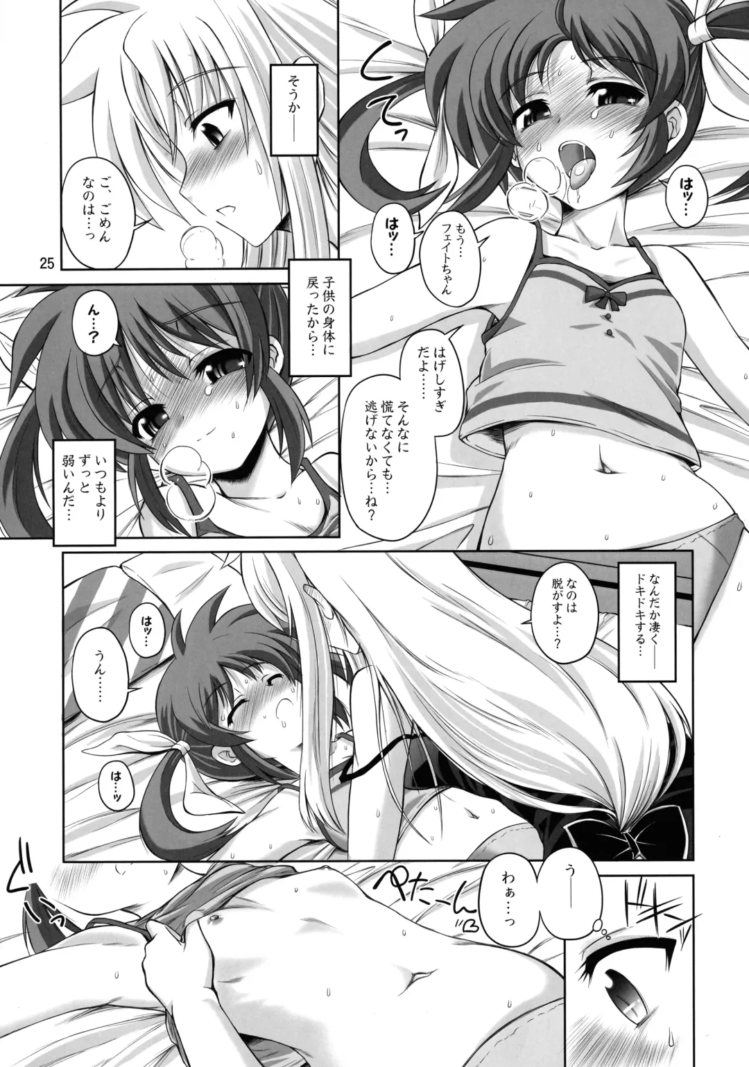 [Alpha Alf Layla] Futanari NanoFei Soushuuhen Fhentai - Page 25