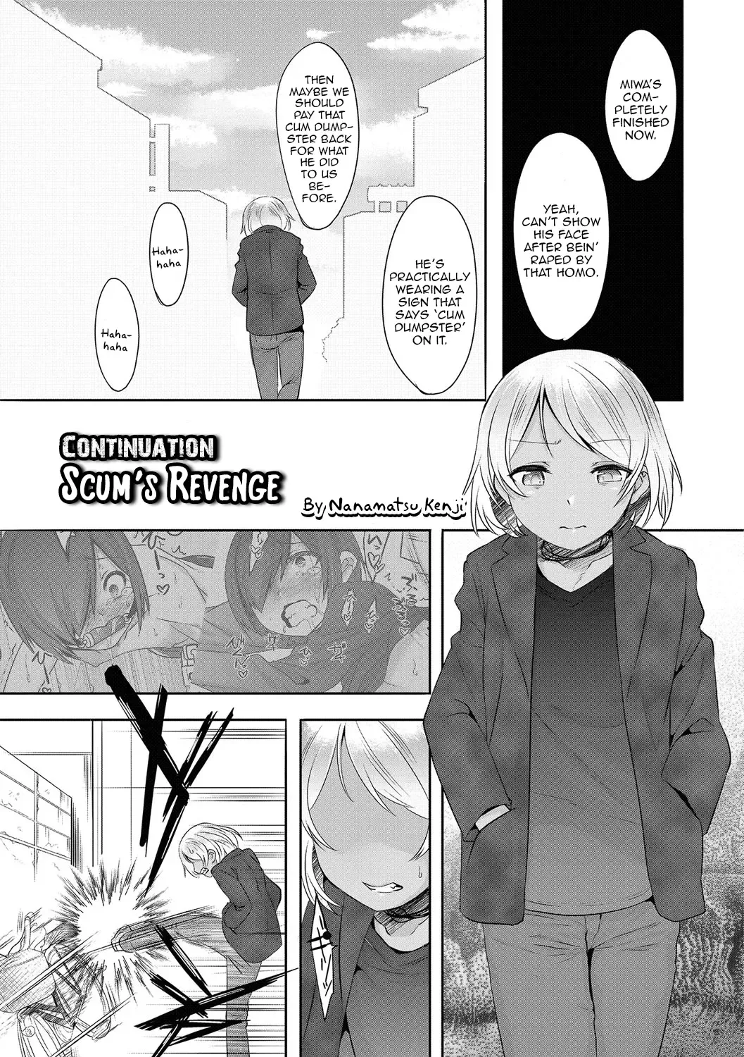[Nanamatsu Kenji] Zoku Kuzu no Fukushuu | Scum's Revenge Fhentai - Page 1
