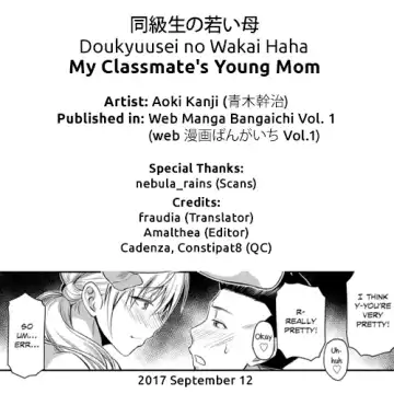 [Aoki Kanji] Doukyuusei no Wakai Haha | My Classmate's Young Mom Fhentai - Page 21