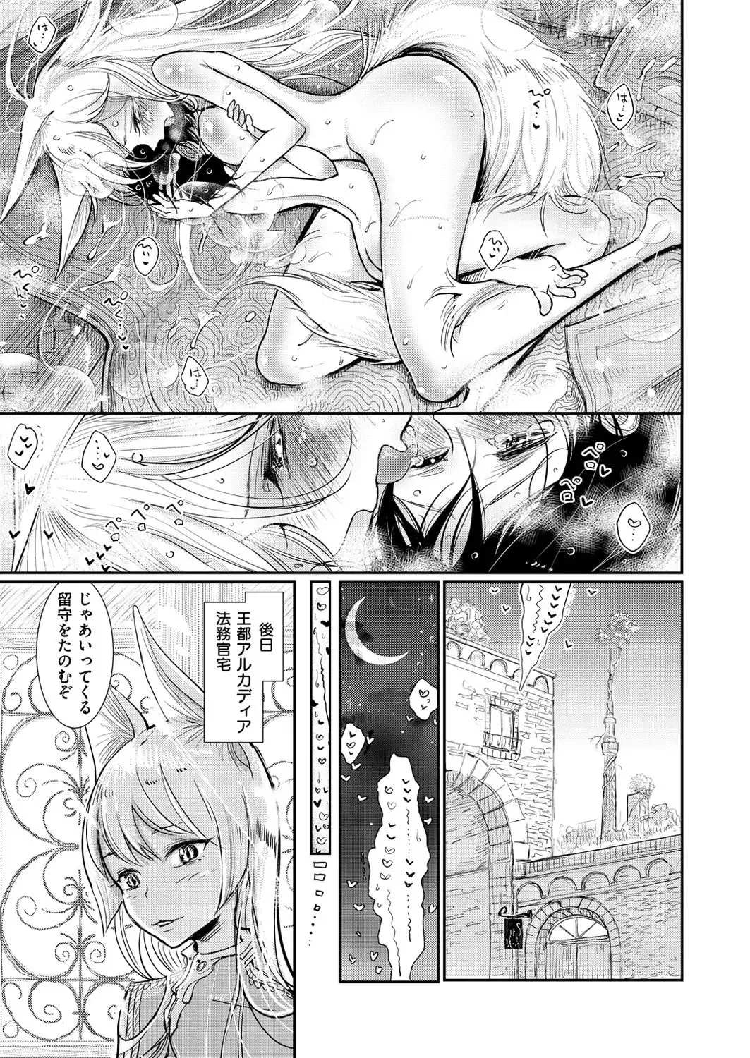 [Dhibi] 半獣半人のケモミミお姉さんが人間のショタ奴隷を味見 Fhentai - Page 17