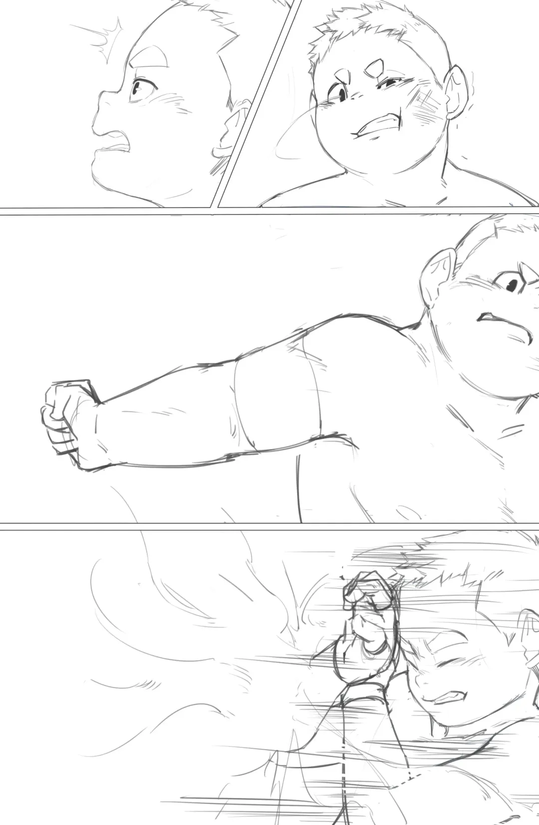 エロ格闘 Fight 1 Round 1 Fhentai - Page 4