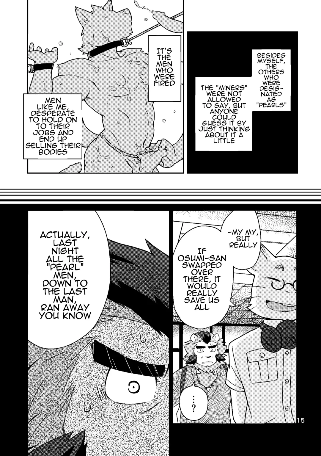[Cotton] Shinju Koumyaku no Otoko-tachi | The Pearl Ore Men Fhentai - Page 16