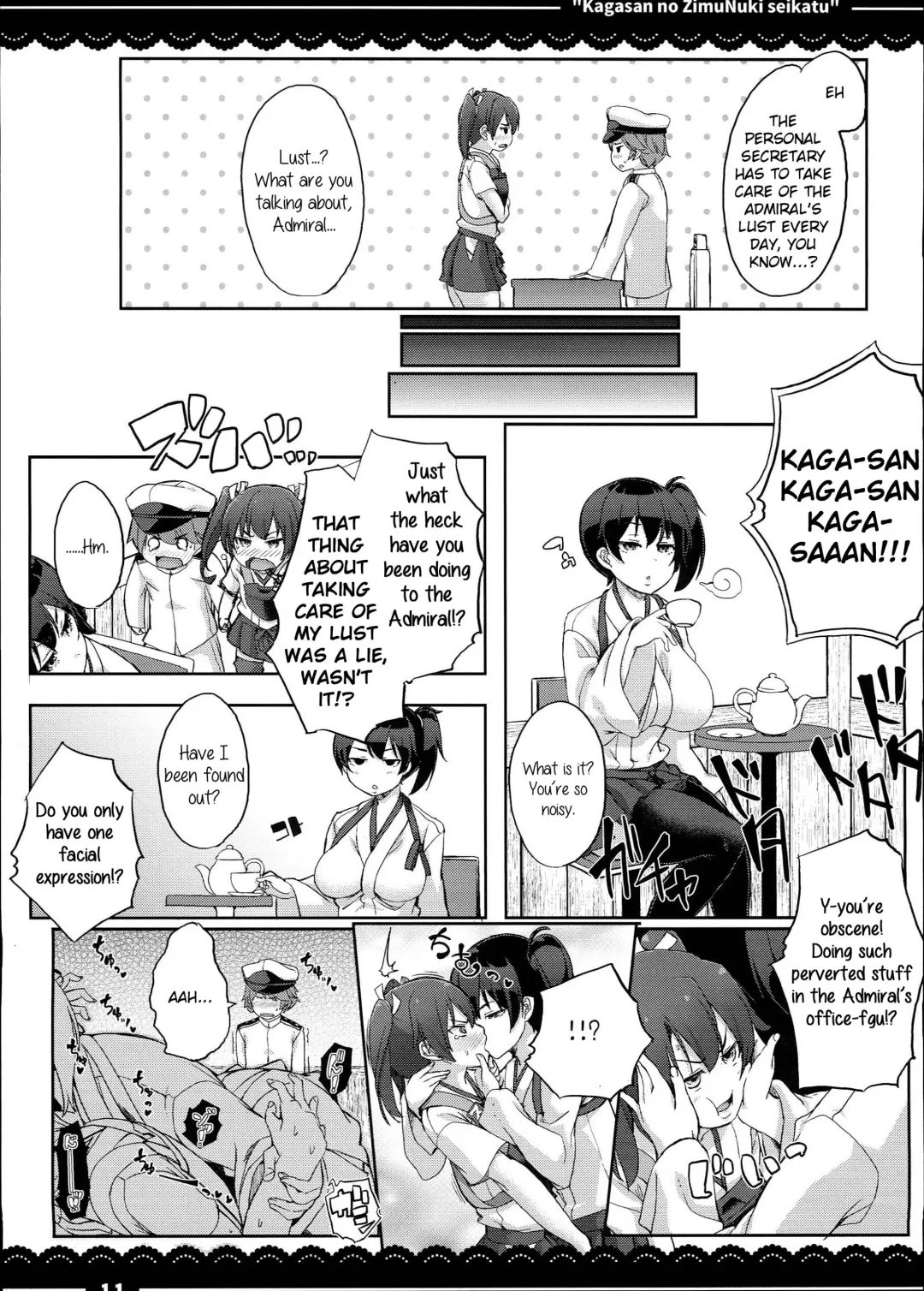 [Itou Life] Kagasan no ZimuNuki seikatu Fhentai - Page 12