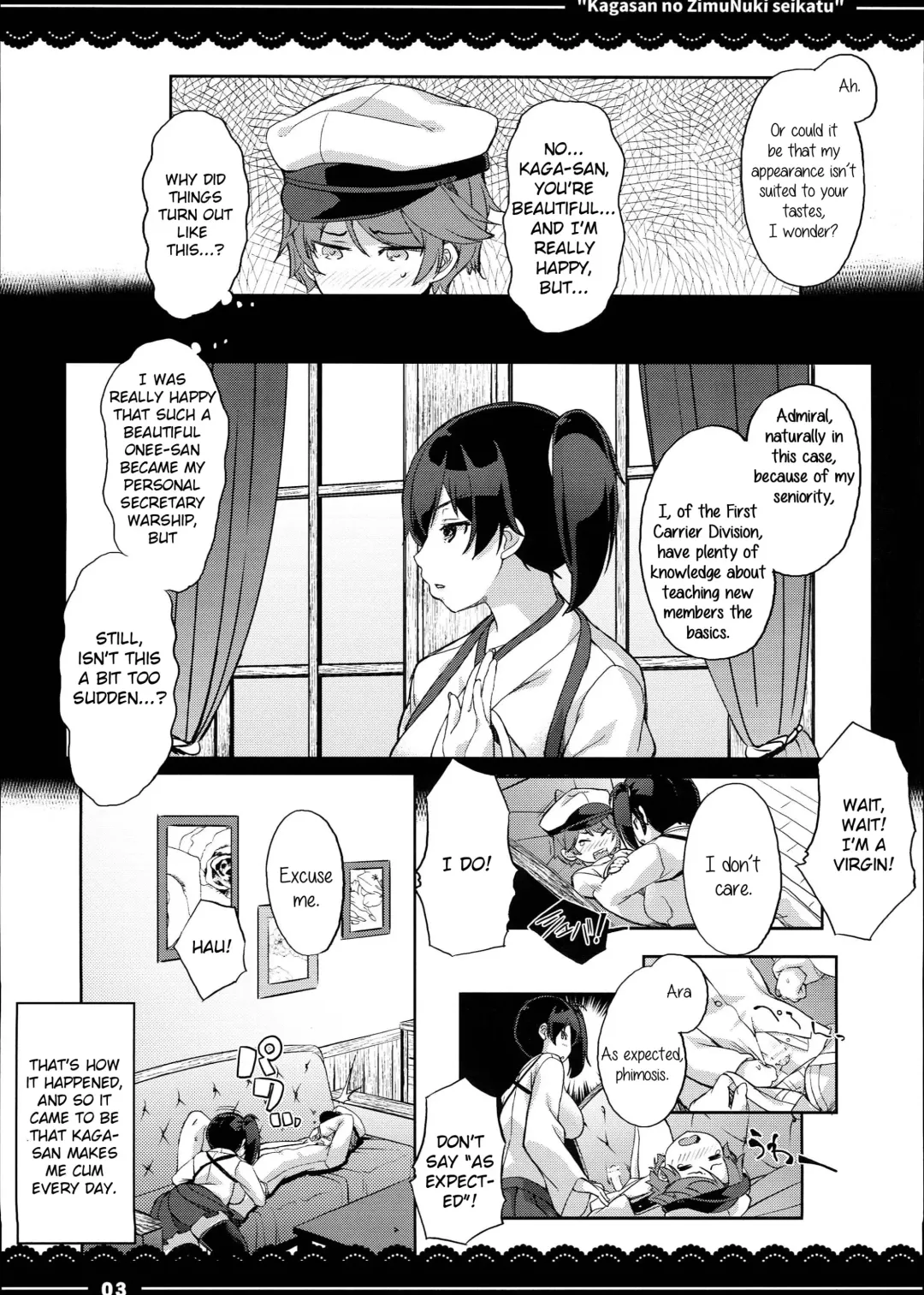 [Itou Life] Kagasan no ZimuNuki seikatu Fhentai - Page 4