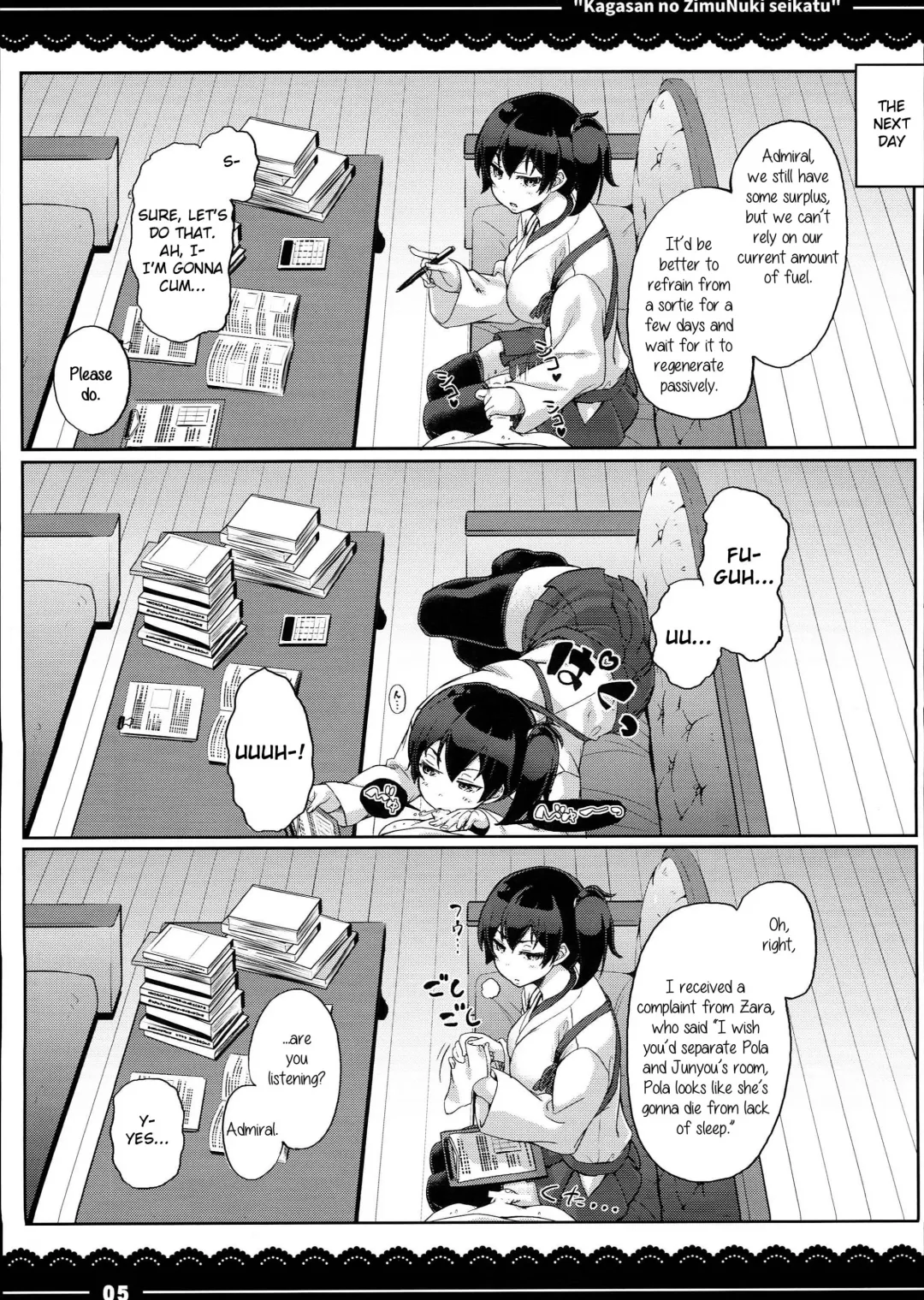 [Itou Life] Kagasan no ZimuNuki seikatu Fhentai - Page 6