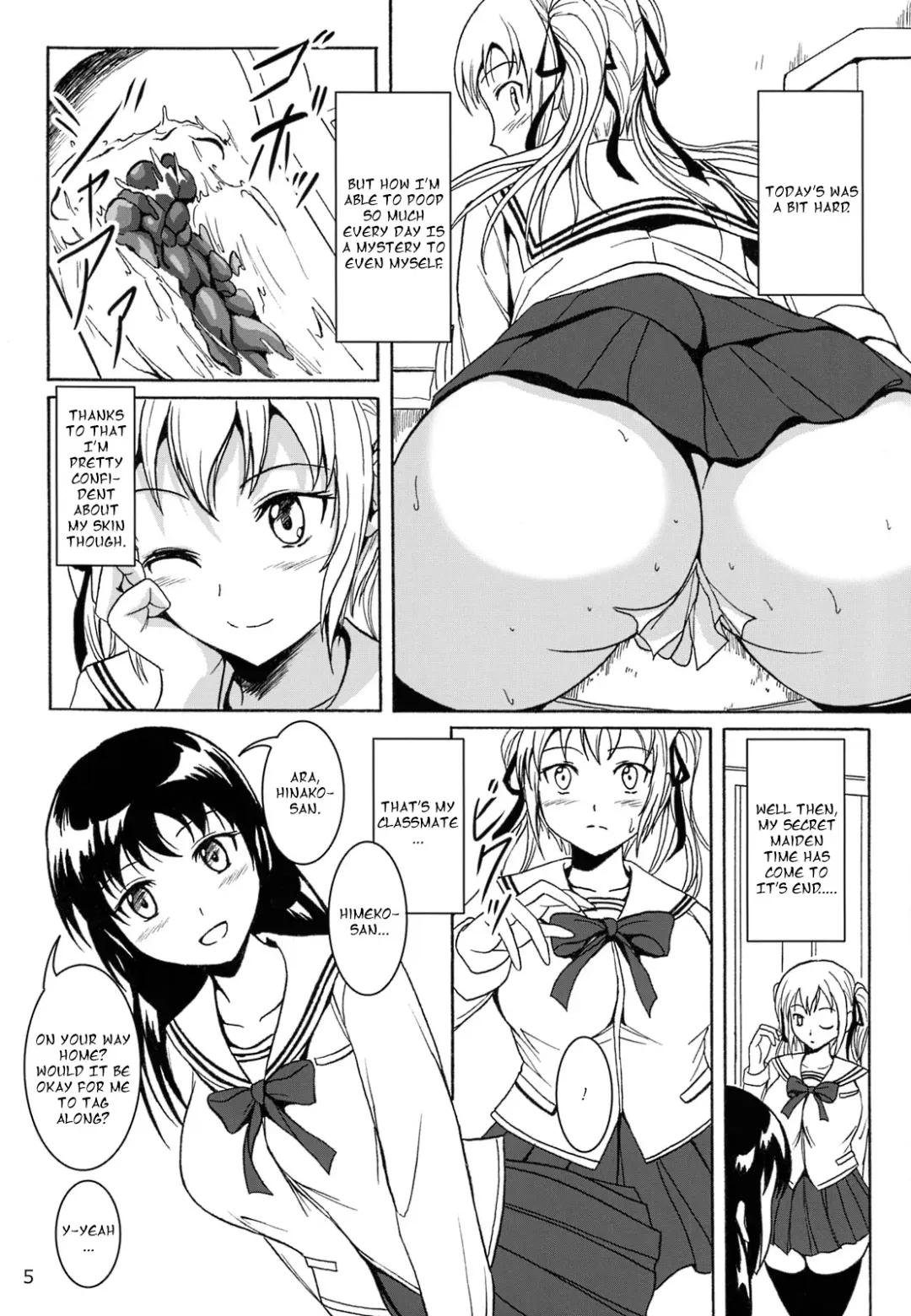 [Shiina Nami] Haisetsu Shoujo 6 Hinako to Otsuuji to Otomodachi Fhentai - Page 4