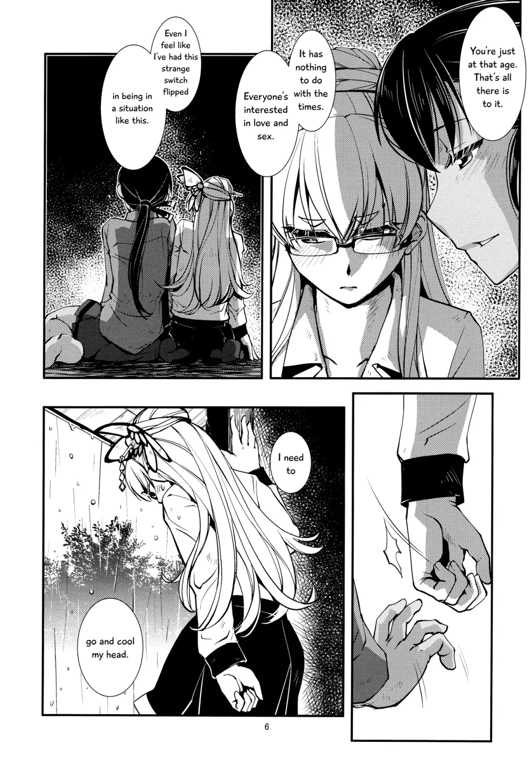 [Kamotama] Ameyadori | Taking Shelter from the Rain Fhentai - Page 8