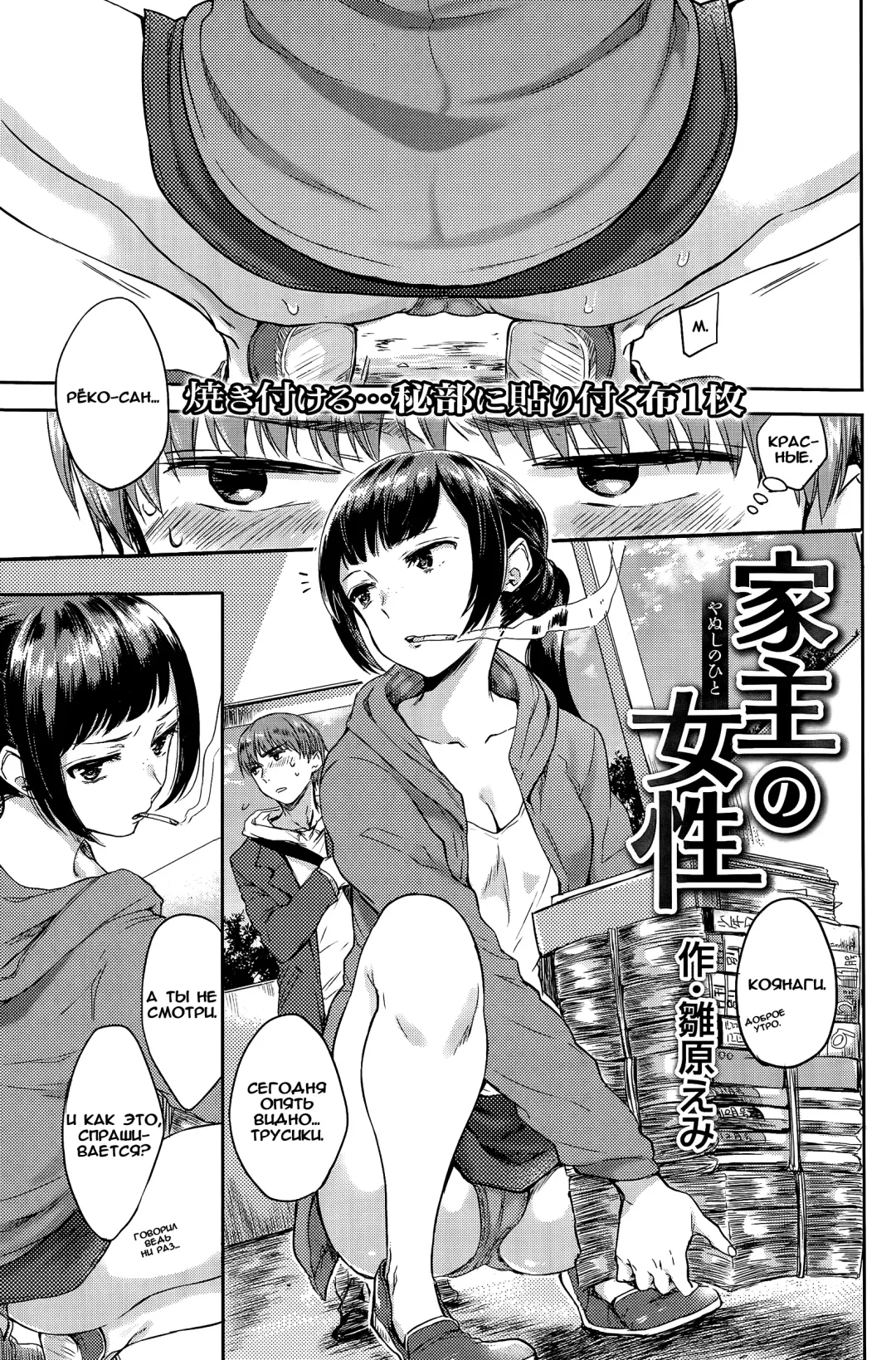 [Hinahara Emi] Yanushi no Josei / Хозяйка дома Fhentai - Page 1