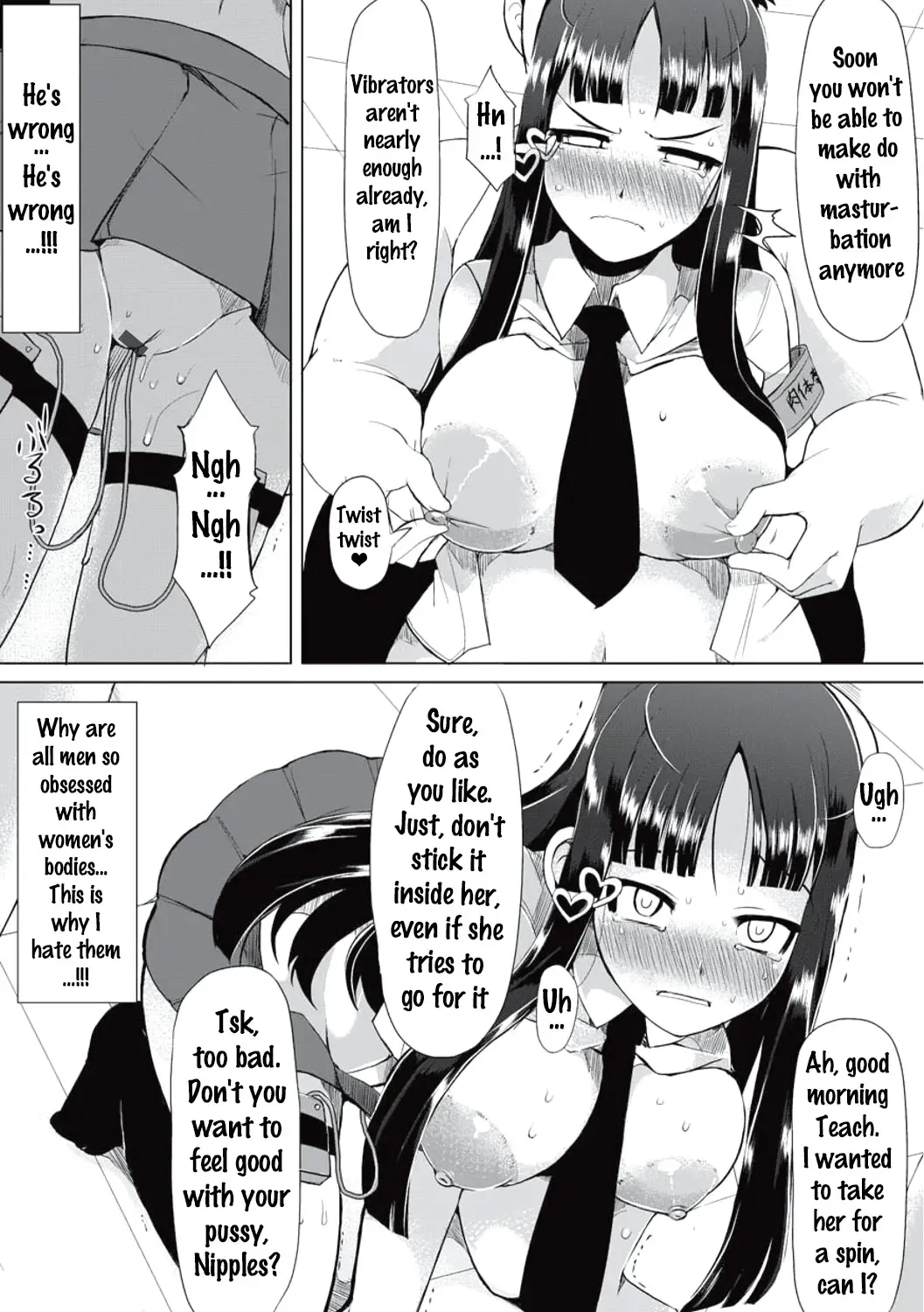 [Lilithlauda] Kyonyuu Yuutousei ~Do-M no Inran Mesubuta ni Daihenshin!~ Fhentai - Page 19