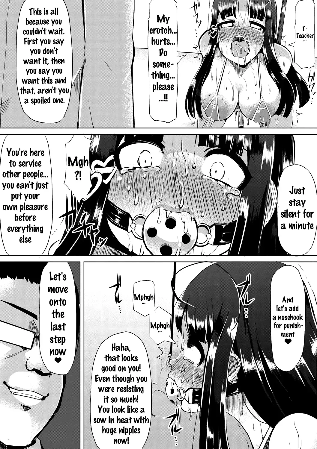 [Lilithlauda] Kyonyuu Yuutousei ~Do-M no Inran Mesubuta ni Daihenshin!~ Fhentai - Page 31