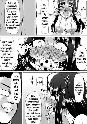 [Lilithlauda] Kyonyuu Yuutousei ~Do-M no Inran Mesubuta ni Daihenshin!~ Fhentai - Page 31